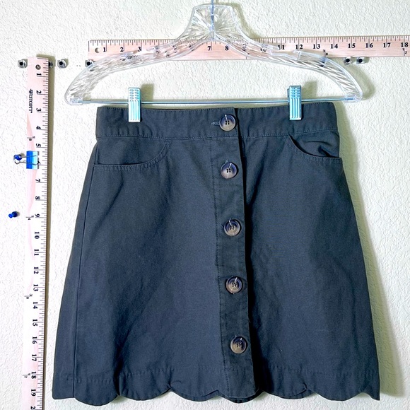 Mine | Size Small Olive Green Skirt w/ Button Front & 4 pockets | Offers Welcome - Picture 1 of 7